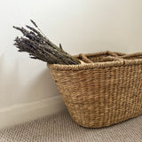 Lavender in woven basket