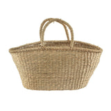 Hessian handled basket