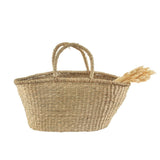 Seagrass shopper basket