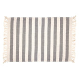 Scandi Boho Stripe Blanket Throw