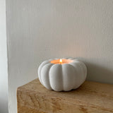 pumpkin tea light holder