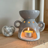 Sass and belle oil burner grey