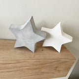 Concrete Star Freestanding Ornament