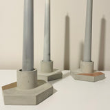 Concrete Candlestick Holder