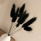 Black bunny tail bouquet