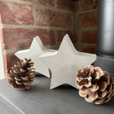 Concrete Star Freestanding Ornament